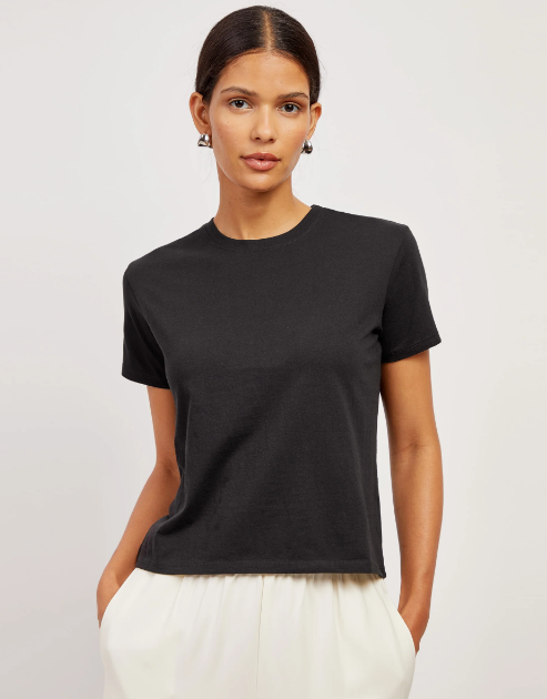 Mott & Bow Cotton Boxy Crew Tee