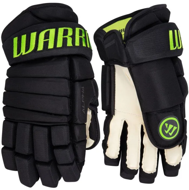 Warrior Alpha DX SE Dallas Stars Blackout Senior Hockey Gloves