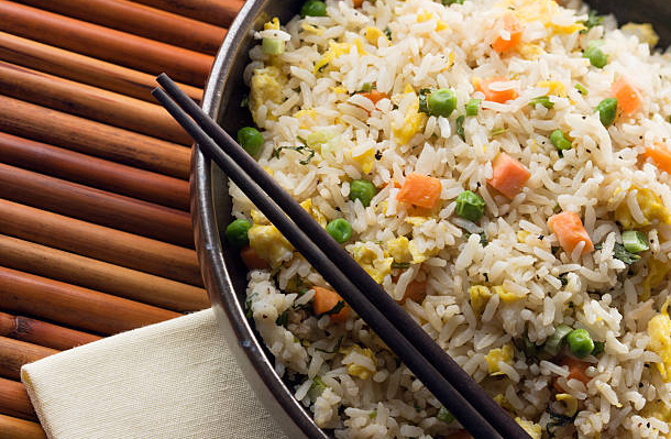 Egg Fried Rice in a Bowl