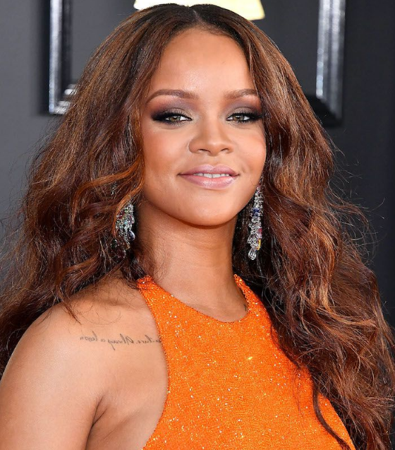 Rihanna Cinnamon Spice Hair Color Trend for Summer Season