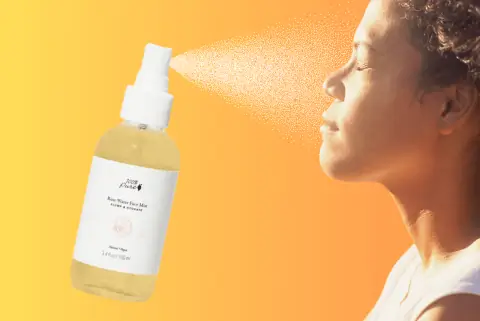 This 100% Pure Rose Water Face Mist Beats The Heat In A Spritz